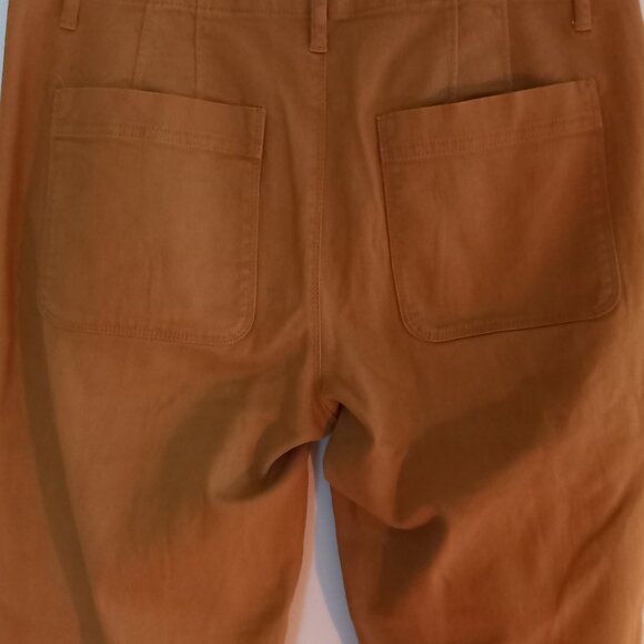 LOFT mustard straight leg jeans - Picture 10 of 15